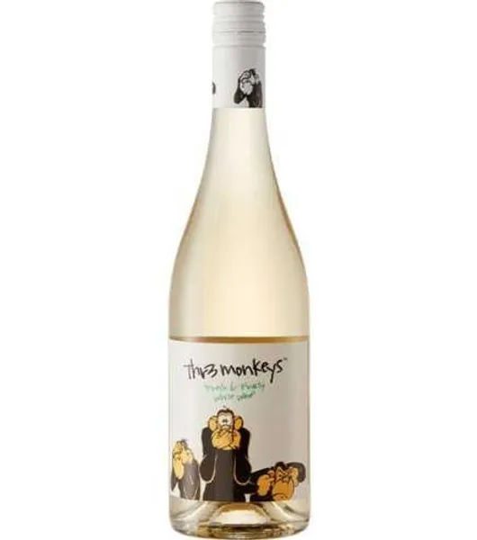Thr3 Monkeys White - Liquor Stream
