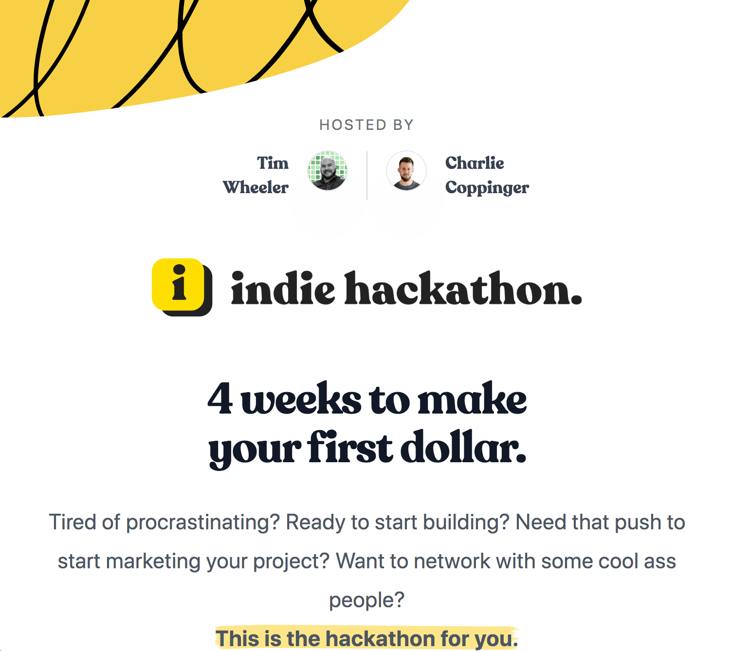 Indie Hackathon