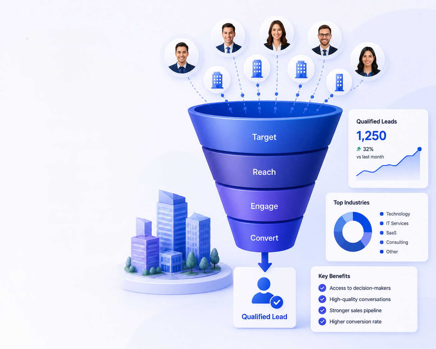 Generate Qualified B2B Leads That Convert