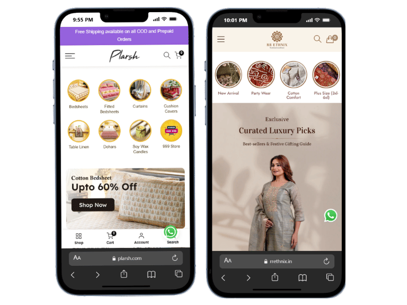 Clean & Modern UI/UX