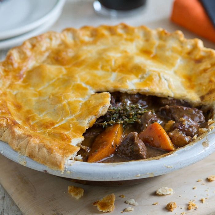 Beef and Mustard Pie