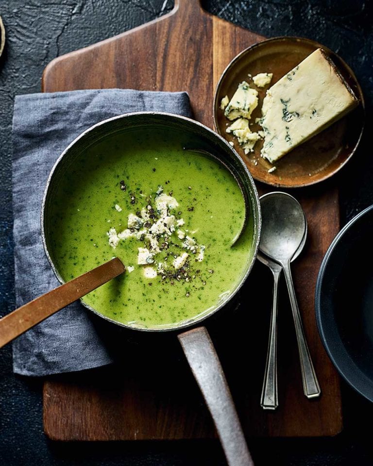 Broccoli & Stilton soup