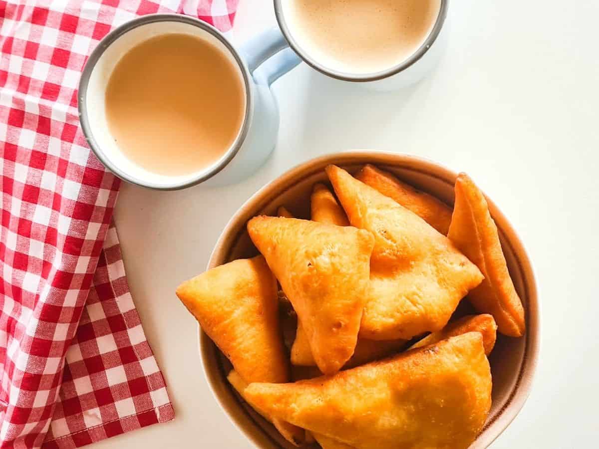 Homemade Mandazi