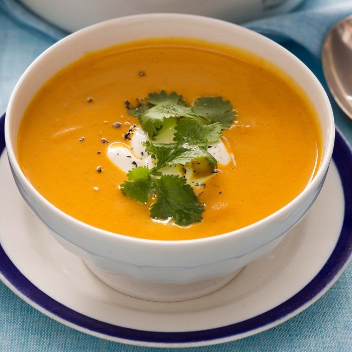 Moroccan Carrot Soup recipe | littlecook