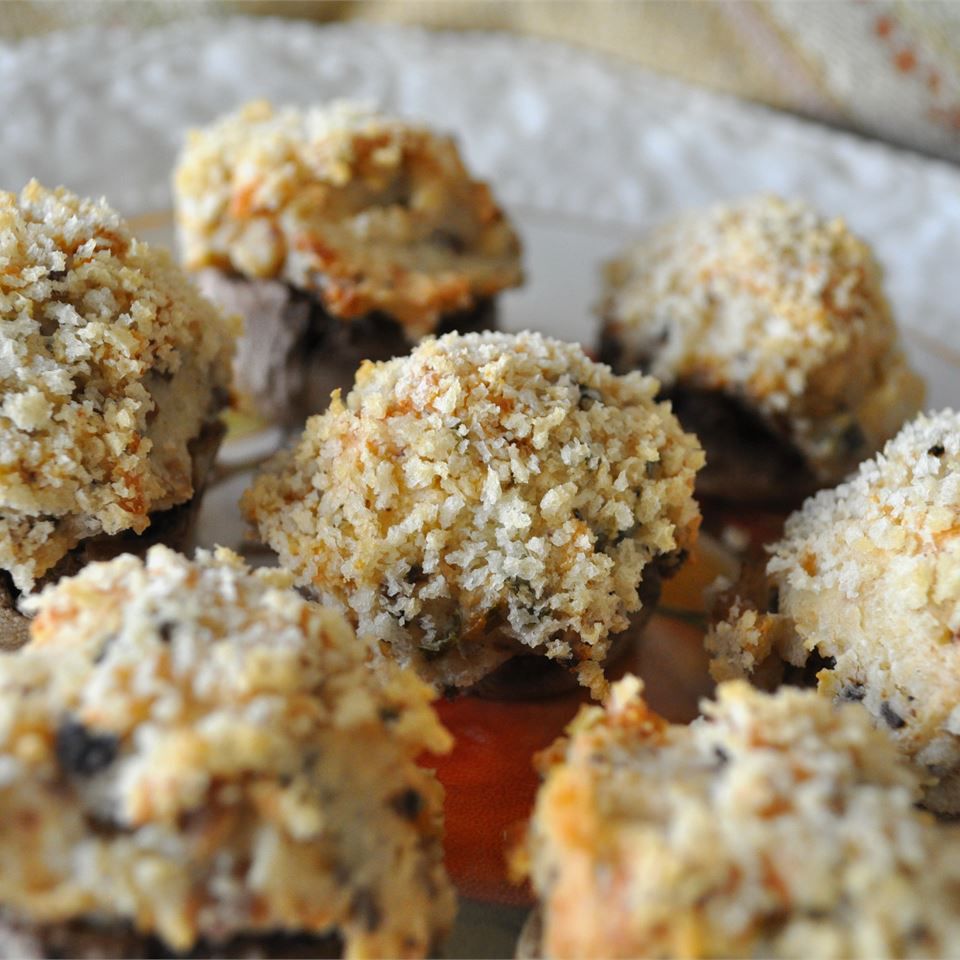 Mouth Watering Stuffed Mushrooms