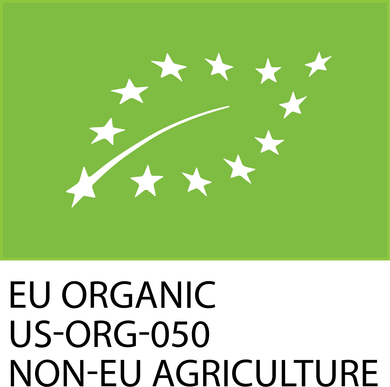 EU Organic Non-EU Agriculture badge