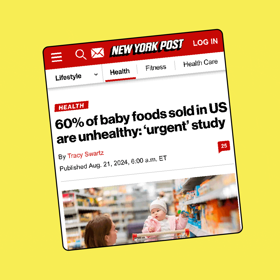 Baby food news