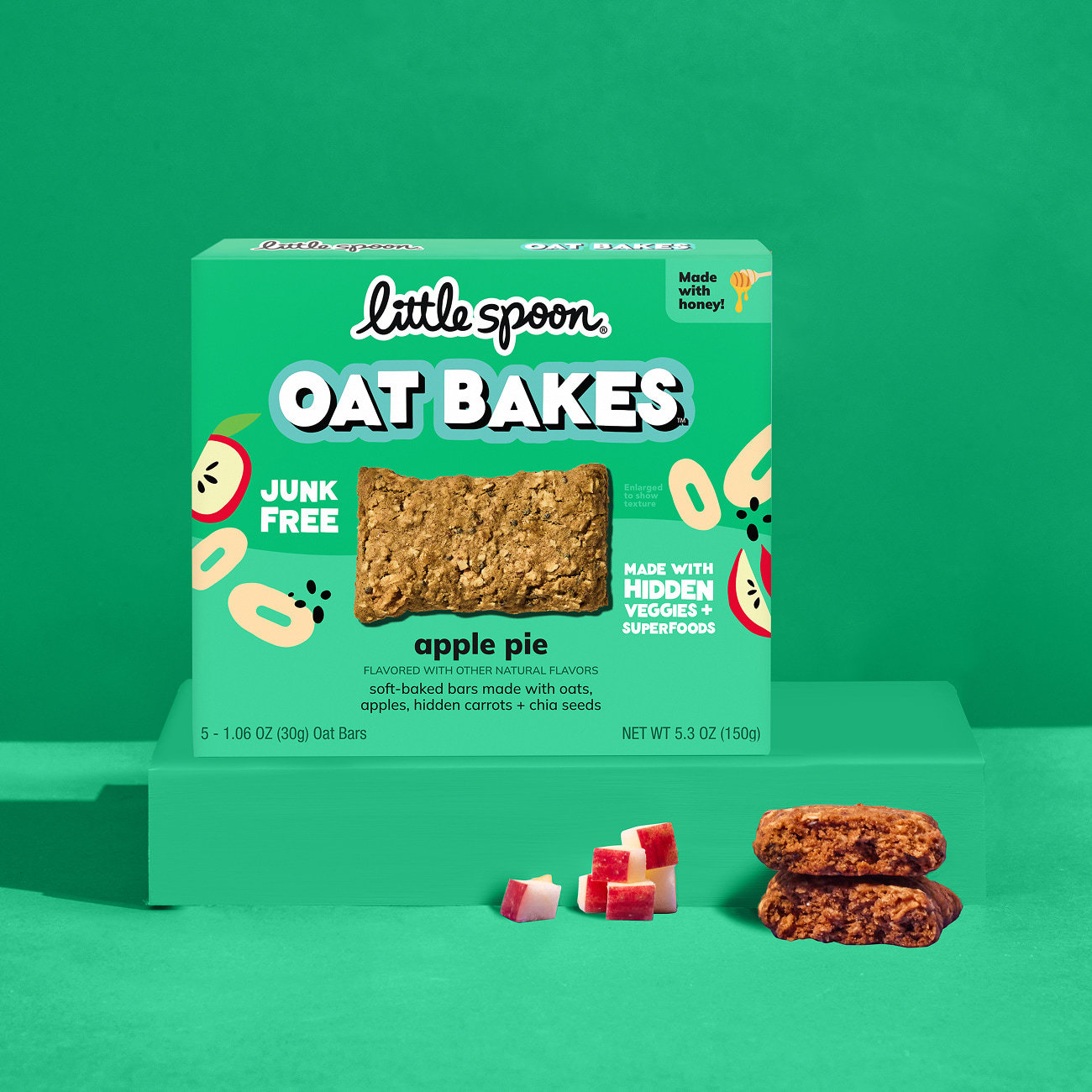 Apple Pie Oat Bakes Snack