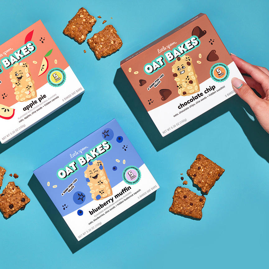 Apple Pie Oat Bakes Snack for Kids