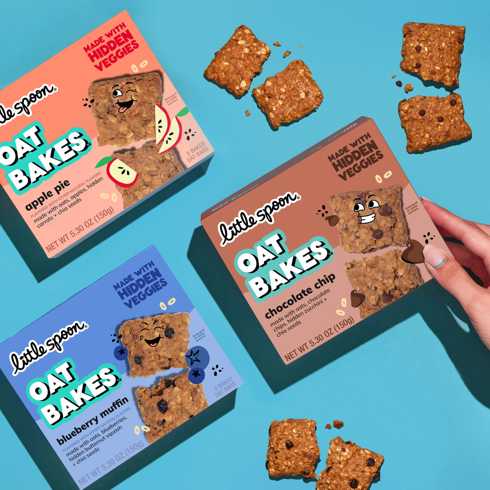 Chocolate Chip Oat Bakes Snack for Kids