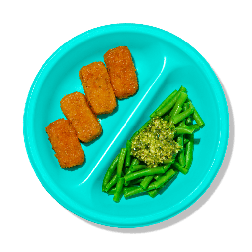 Plate of Ancient Grain Cheesy Sticks