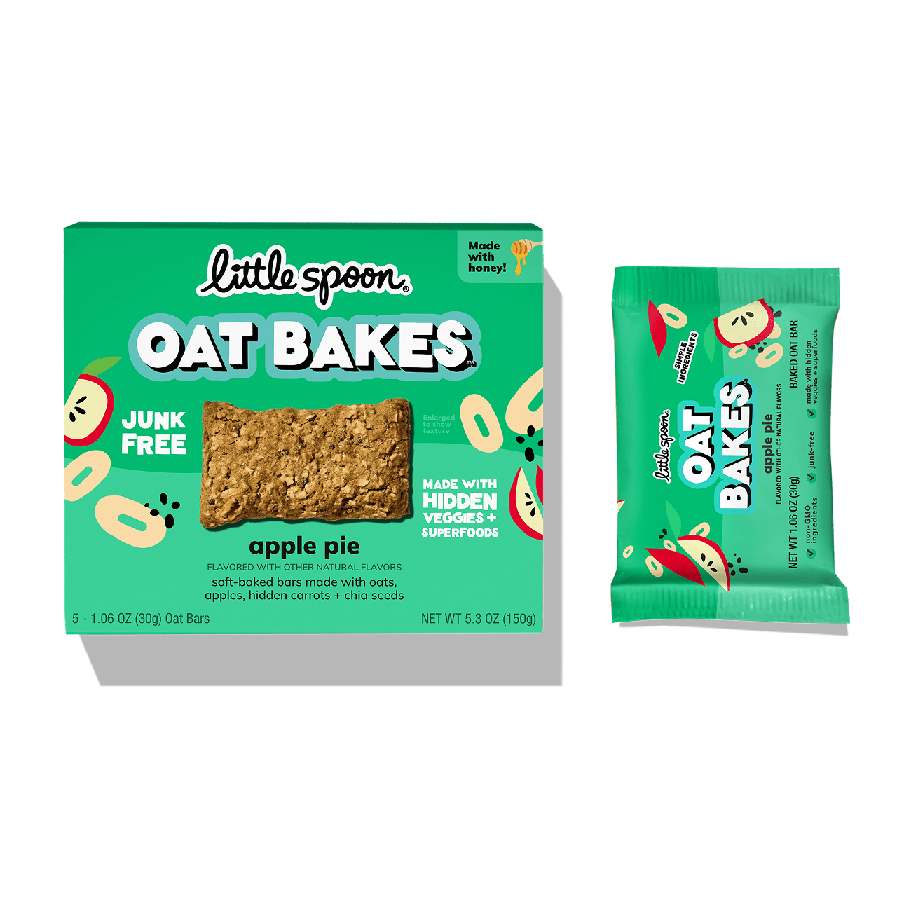 Apple Pie Oat Bakes