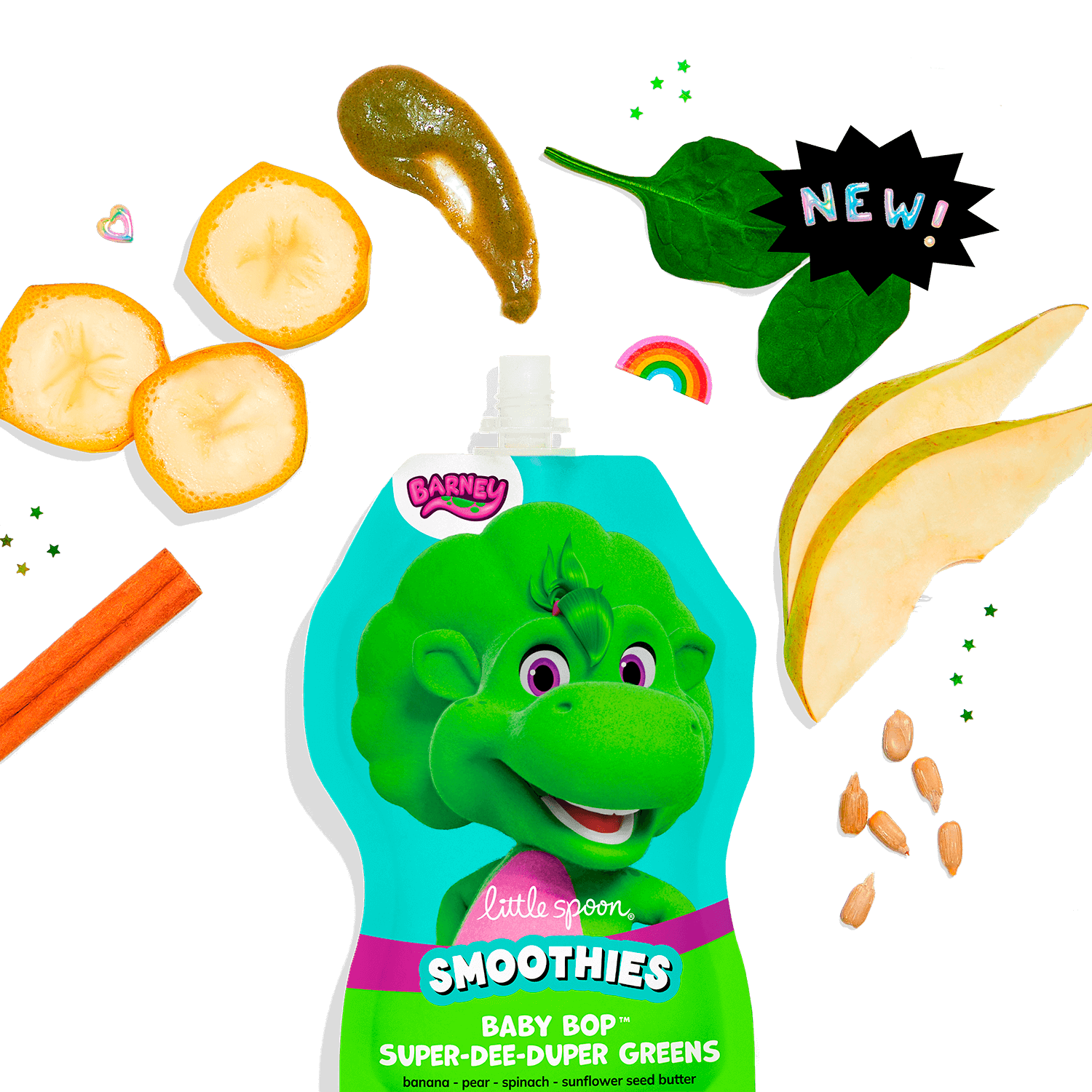 New Baby Bop Super-Dee-Duper Greens Smoothie
