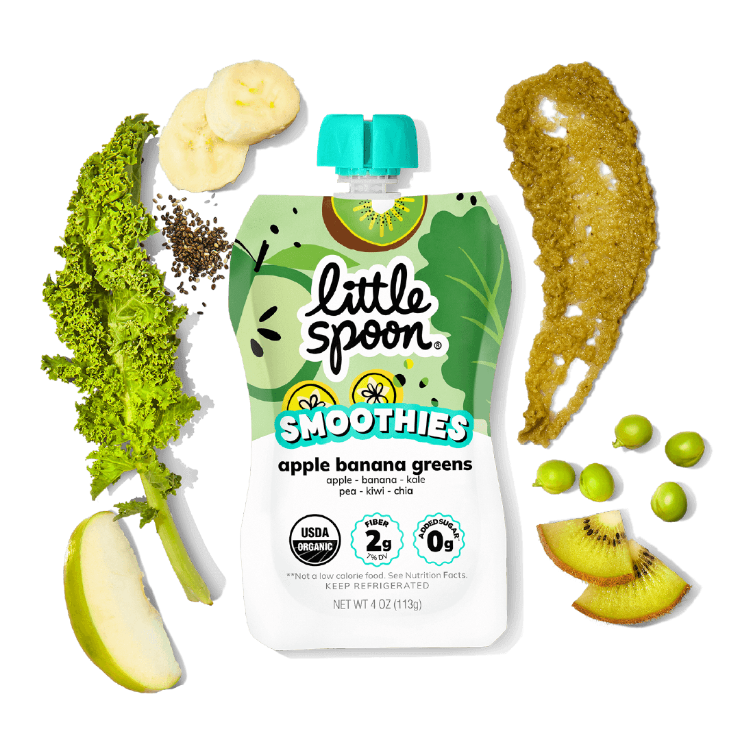 Apple Banana Greens Smoothie Pouch for Toddlers