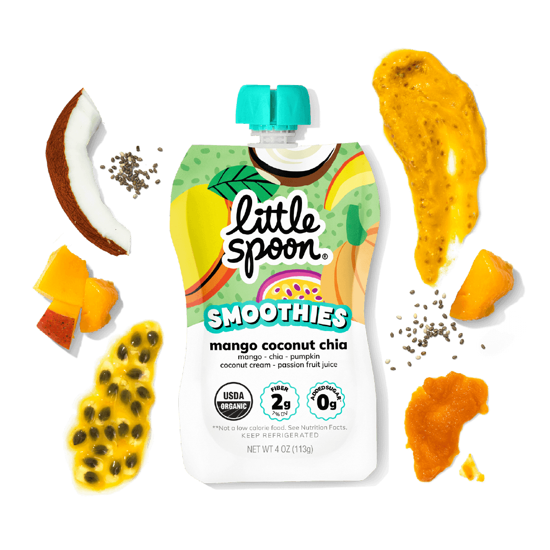 Organic Mango Coconut Chia Smoothie