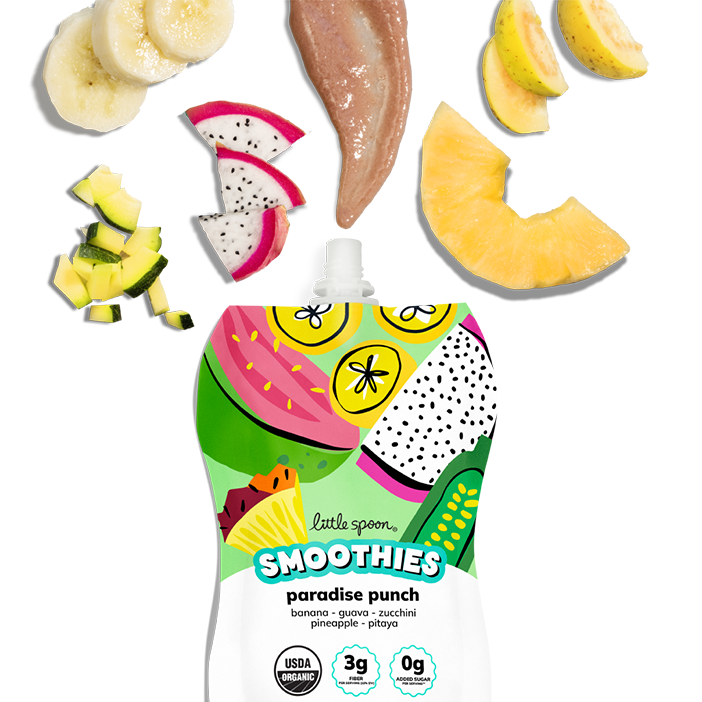 Organic Paradise Punch Smoothie Pouch
