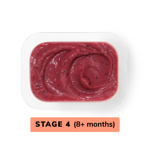 Banana, Purple Sweet Potato, Pitaya, Pineapple, Parsnip, Spinach and Coconut Oil Stage 4 Baby Food