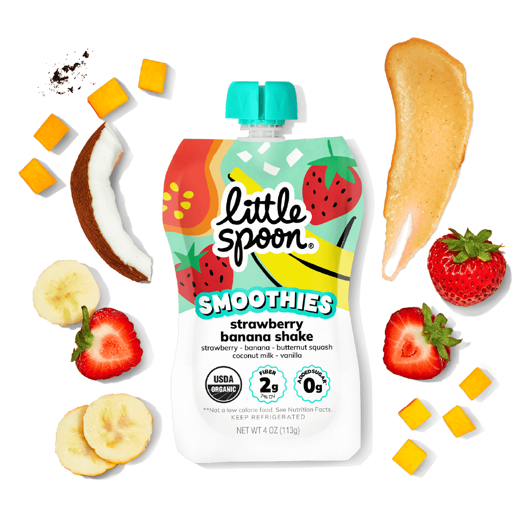 Strawberry Banana Smoothie Pouch