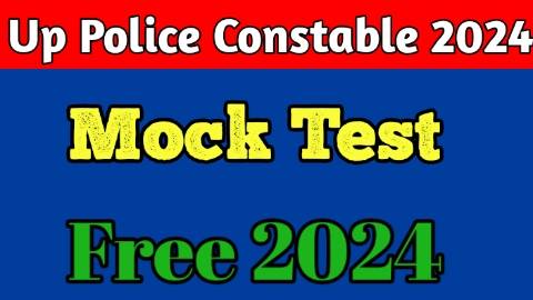 UP Police Constable Mock Test 2024 FREE, Practice Online Test Series