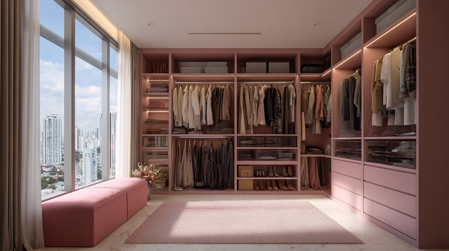 L-shaped Cabinets
