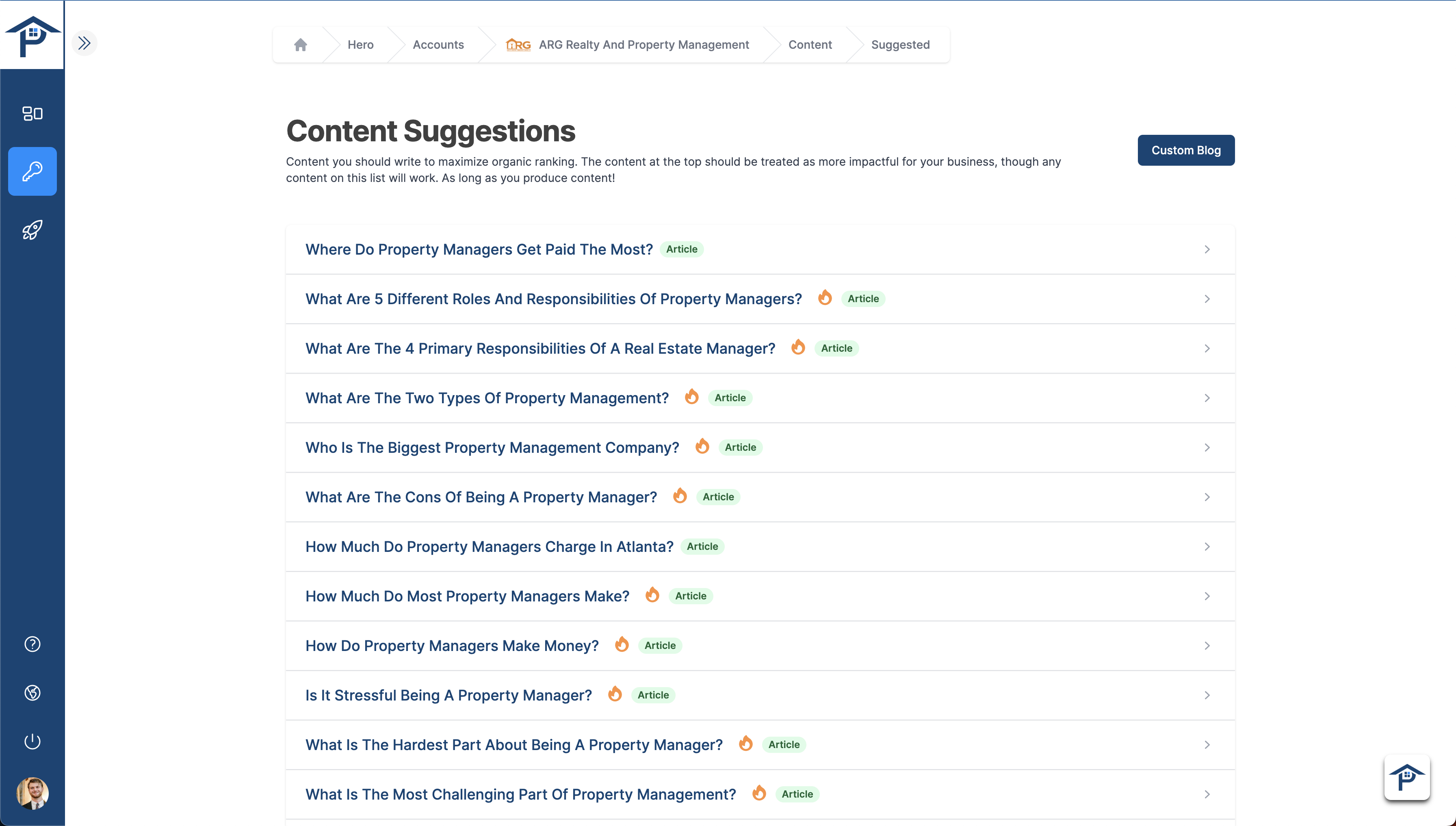 Property Management Advisorty SmartContent