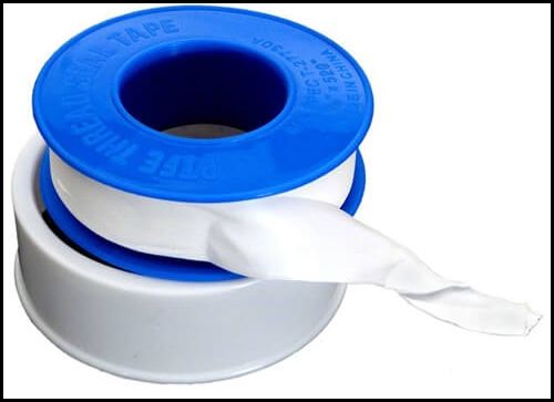 plumbing tools and equipments - teflon tape