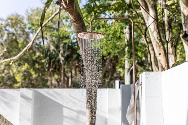 outdoor showers - cooper shower