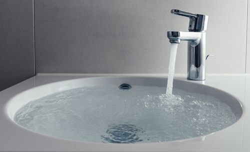 Slow Draining Sink