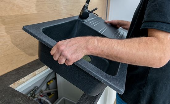 the kitchen sink - how to take out