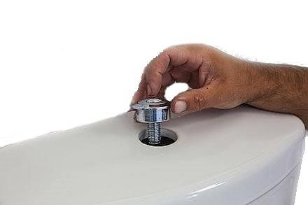 How to easily fix the push button cistern no tools required 