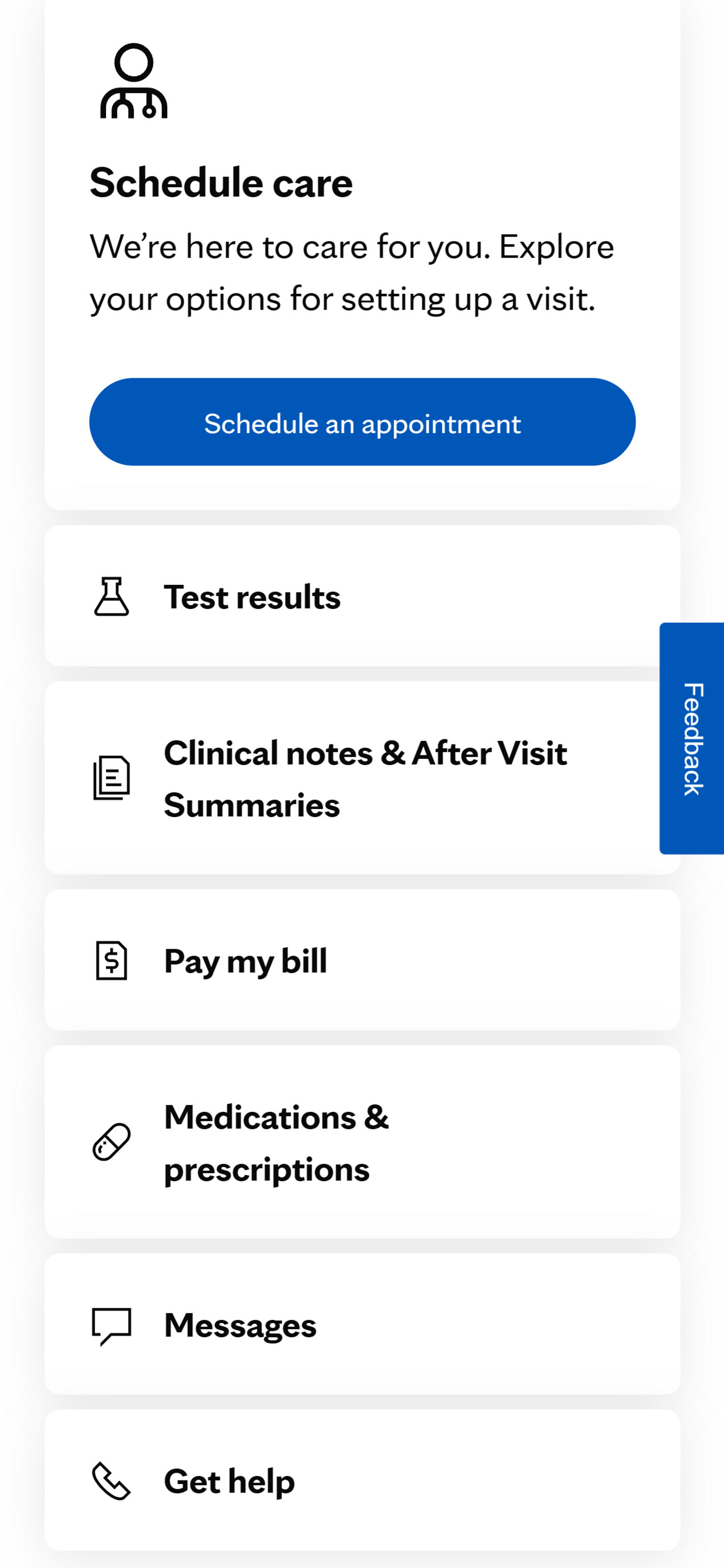 Picture of Mayo Clinic mobile app