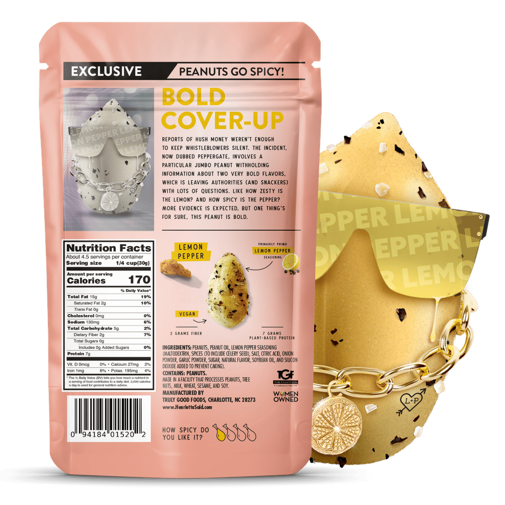 Lemon Pepper Packaging ( Back )