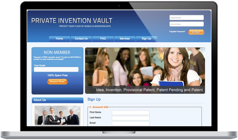 Private Invention Vault