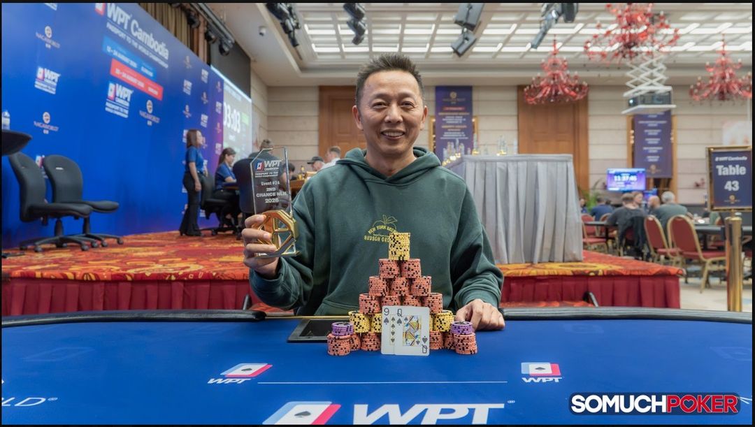 WPT Cambodia Passport to the World Championship 2026, Xinan Zou