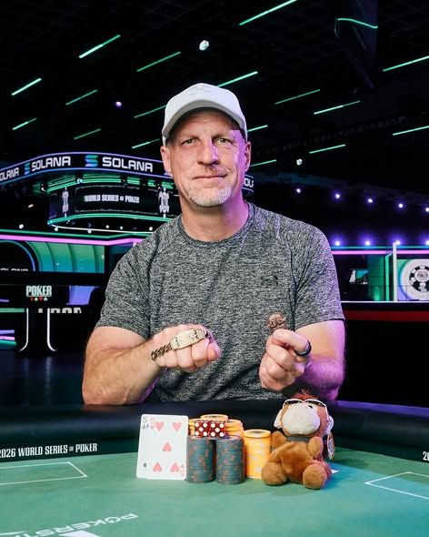 WSOP 2026 Las Vegas, Toby Price