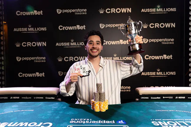 Aussie Millions Poker Championship 2026, Diego Ponce