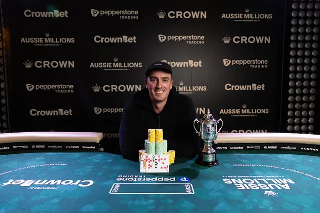 Aussie Millions Poker Championship 2026, Lorenz Schollhorn