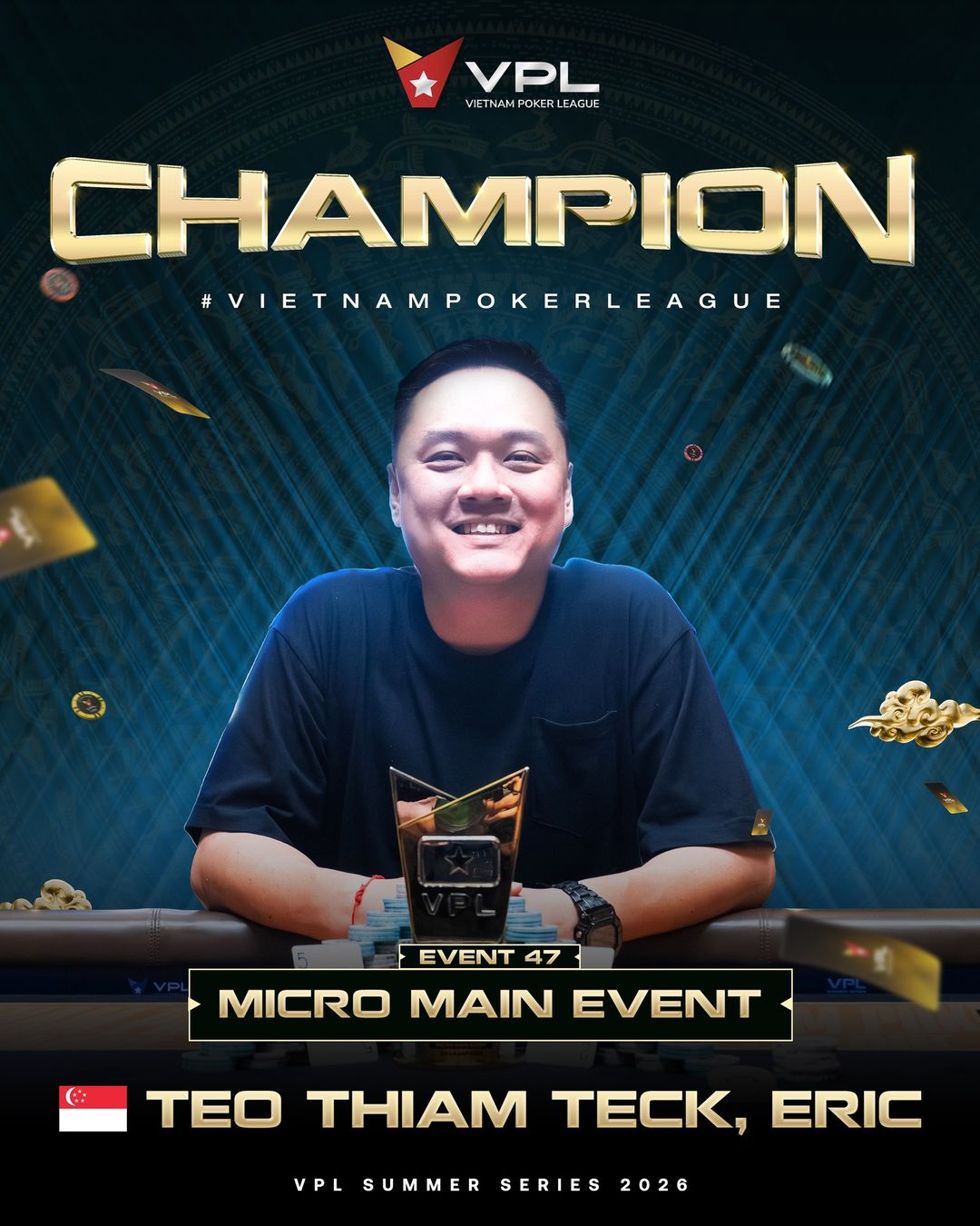 VPL Vietnam Poker League III 2026, Eric Teo