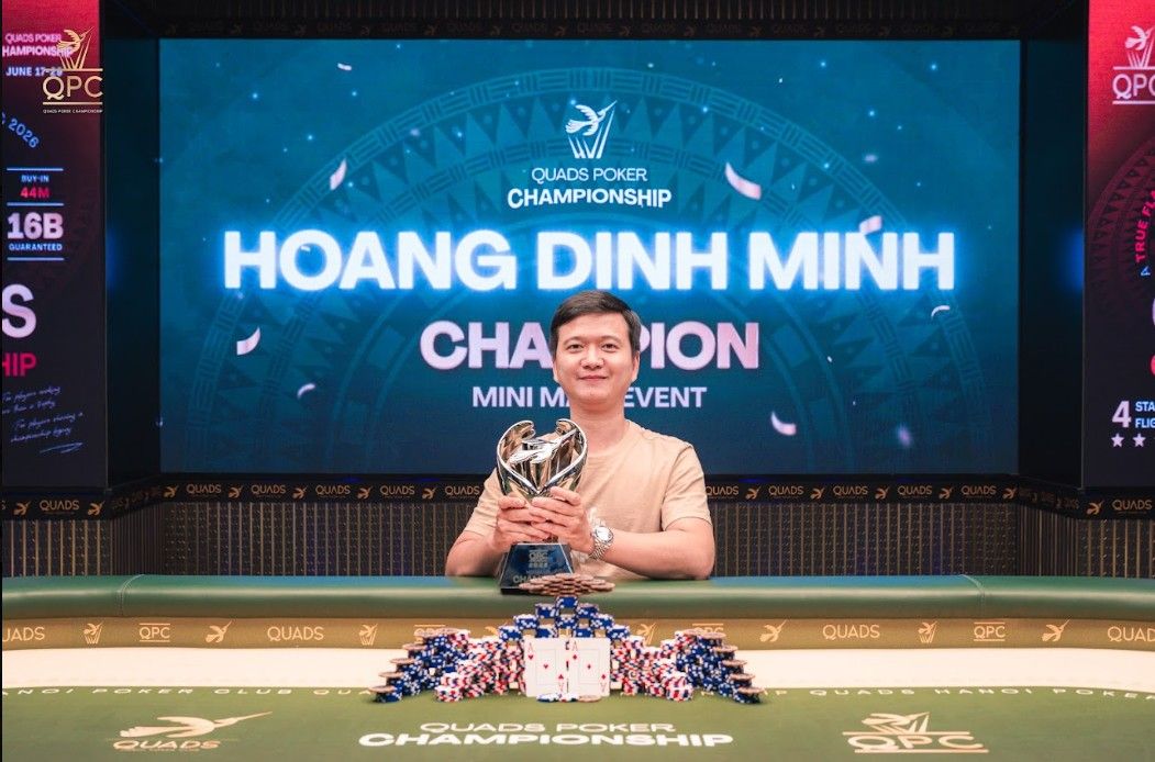 Quads Poker Championship I 2026, Dinh Minh Hoang