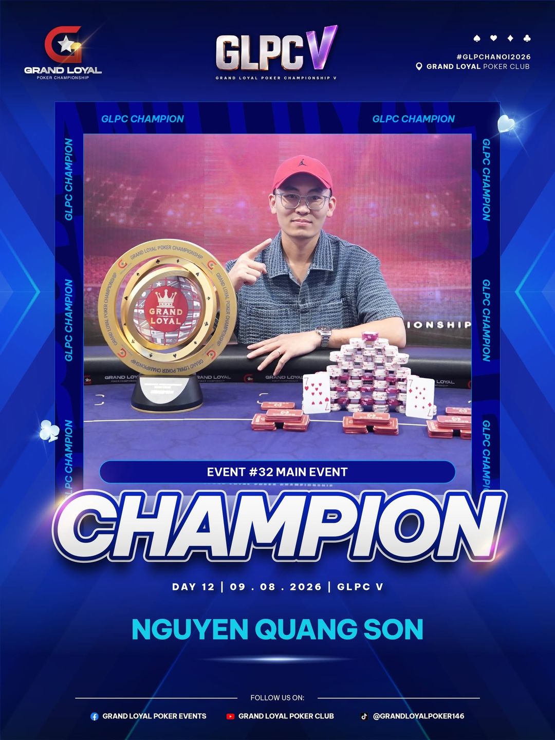 Grand Loyal Poker Championship V 2026, Quang Son Nguyen
