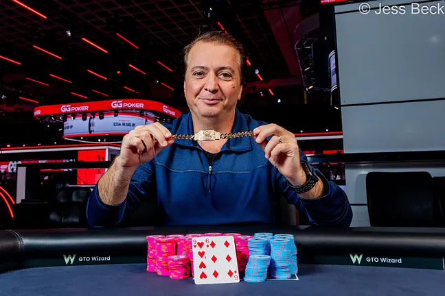 WSOP 2026 Las Vegas, Karapet Galstyan