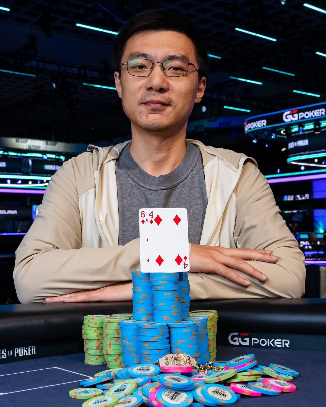 WSOP 2026 Las Vegas, Zixuan Liu