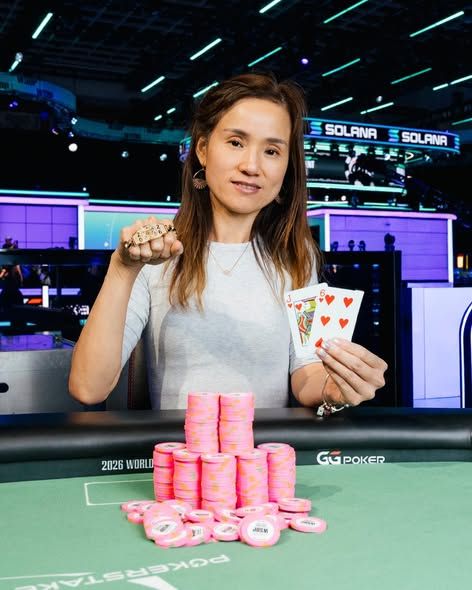 WSOP 2026 Las Vegas, Yanting Jiang