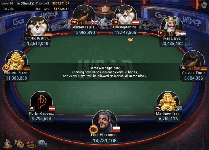 WSOP #65: Final Table