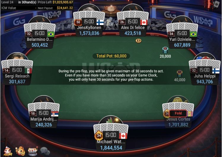 wsop 2020 plo event 5k