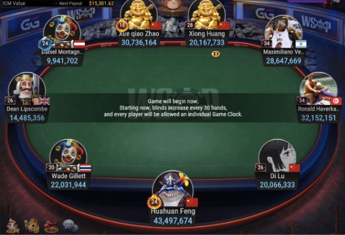 WSOP 71 BIG 50 1M GTD final table