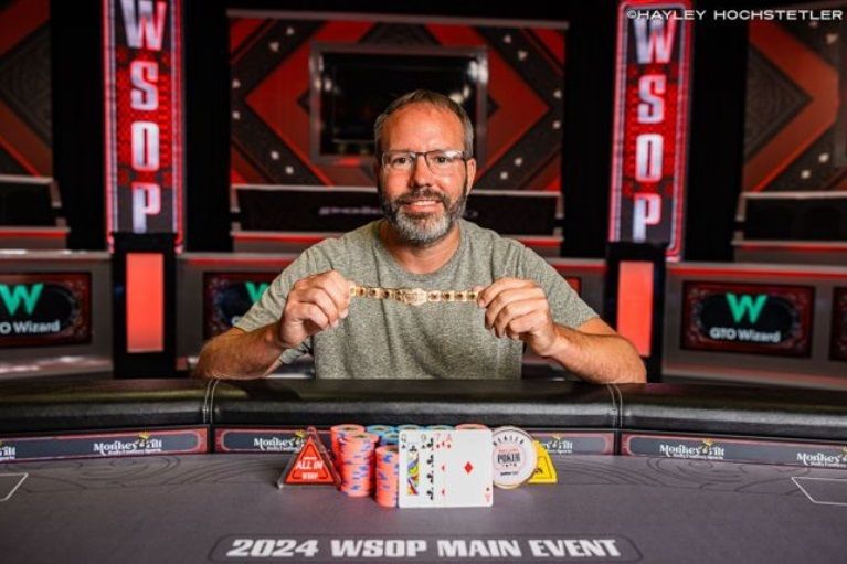 David Eldridge at 2024 WSOP