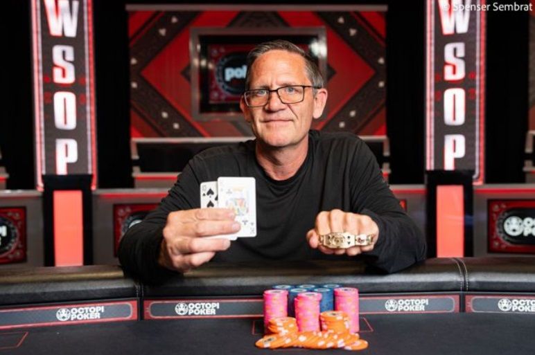 Christopher Moen at 2024 WSOP