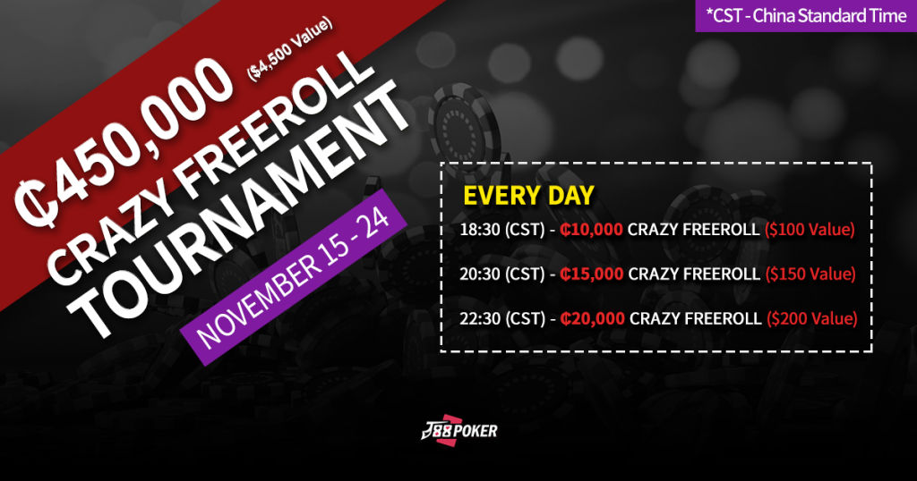 Crazy Freerolls Details