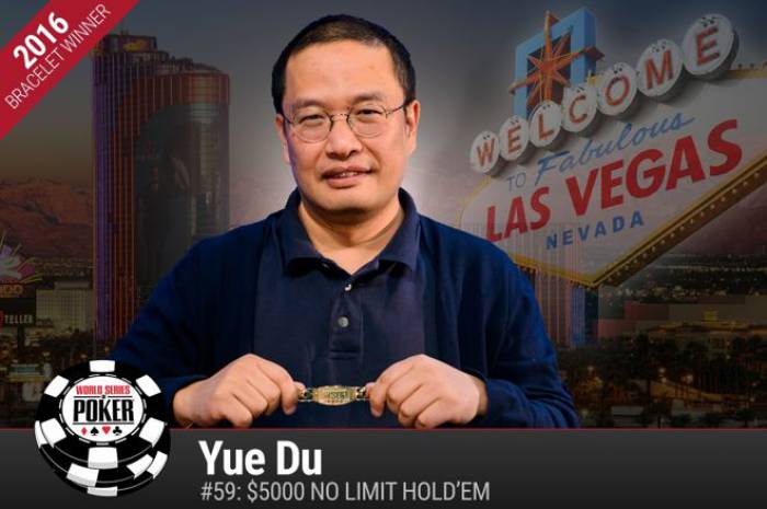 Yue Du - Photo WSOP